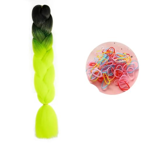 24 Zoll Jumbo Braids Extensions Synthetisches Flechthaar Afro Ombre Farbe Haar für Kinder Zopf B13 24inch 1Stück 24 Zoll Jumbo Braids Extensions Synthetisches Flechthaar Afro Ombre Farbe Haar für Kinder Zopf B13 24inch 1Stück von KENFHH