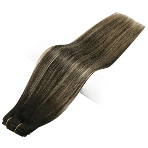 3-teilige Clip-On-Extensions aus Echthaar, Clip-In-Extensions aus Echthaar für Frauen, 1 B 27 1 B 18 Zoll, 50 Gramm pro Set 3-teilige Clip-On-Extensions aus Echthaar, Clip-In-Extensions aus Echthaar für Frauen, 1 B 27 1 B 18 Zoll, 50 Gramm pro Set von KENFHH