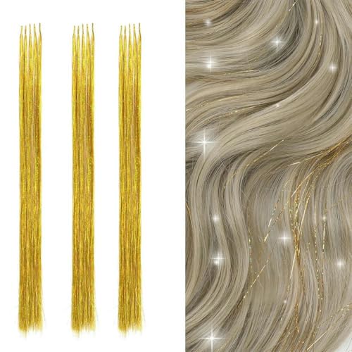 Synthetisches Haar Regenbogen Haarverlängerungen I Tip farbige Accessoires für Mode Damen 2023 Gold 24 Zoll 20 Stück Synthetisches Haar Regenbogen Haarverlängerungen I Tip farbige Accessoires für Mode Damen 2023 Gold 24 Zoll 20 Stück von KENFHH
