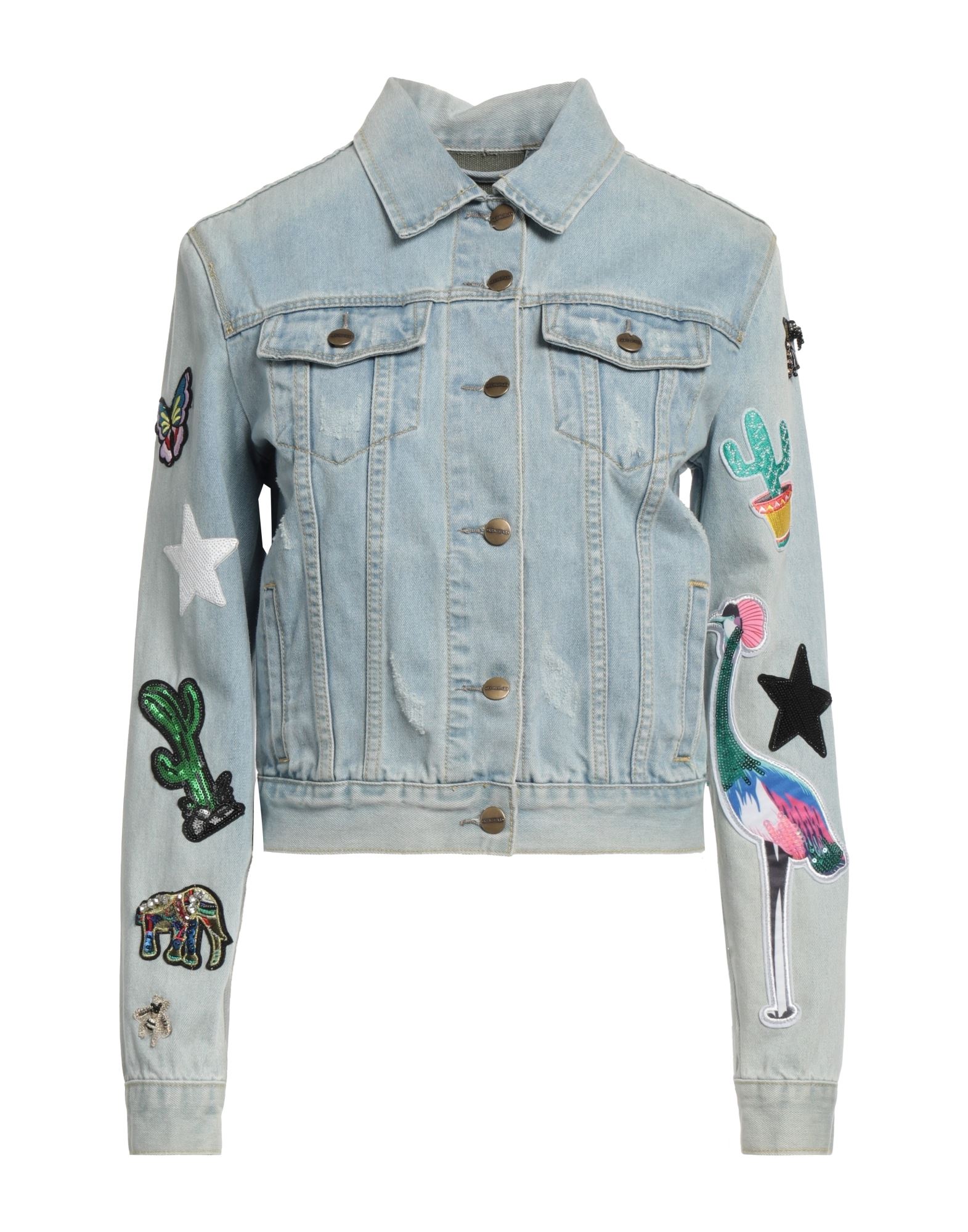 KENGSTAR Jeansjacke/-mantel Damen Blau von KENGSTAR