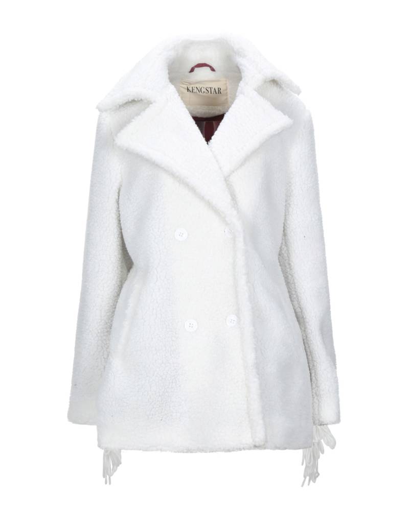 KENGSTAR Shearling- & Kunstfell Damen Weiß von KENGSTAR
