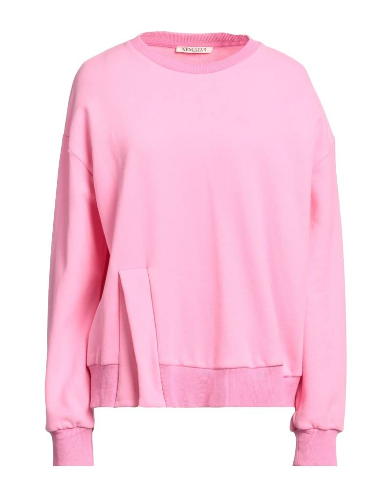 KENGSTAR Sweatshirt Damen Rosa von KENGSTAR