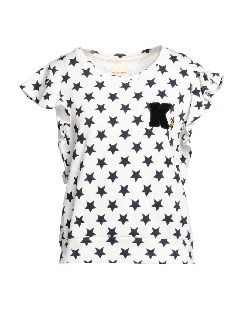 KENGSTAR Sweatshirt Damen Weiß von KENGSTAR