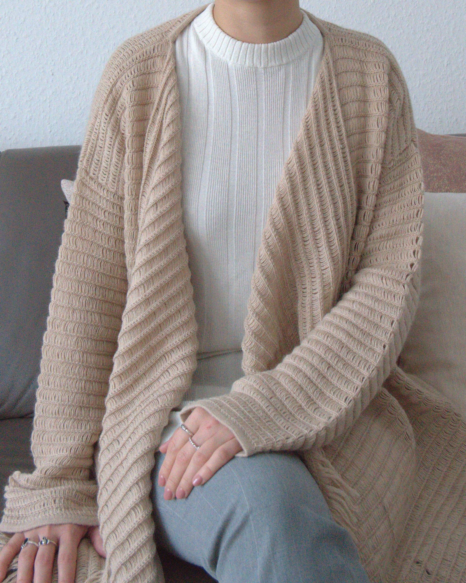 Damen Cardigan - 100% Baby Alpaka von KENIDO