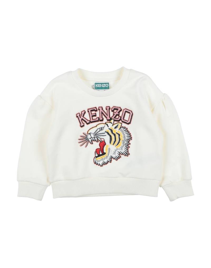 KENZO KIDS Sweatshirt Kinder Cremeweiß von KENZO KIDS