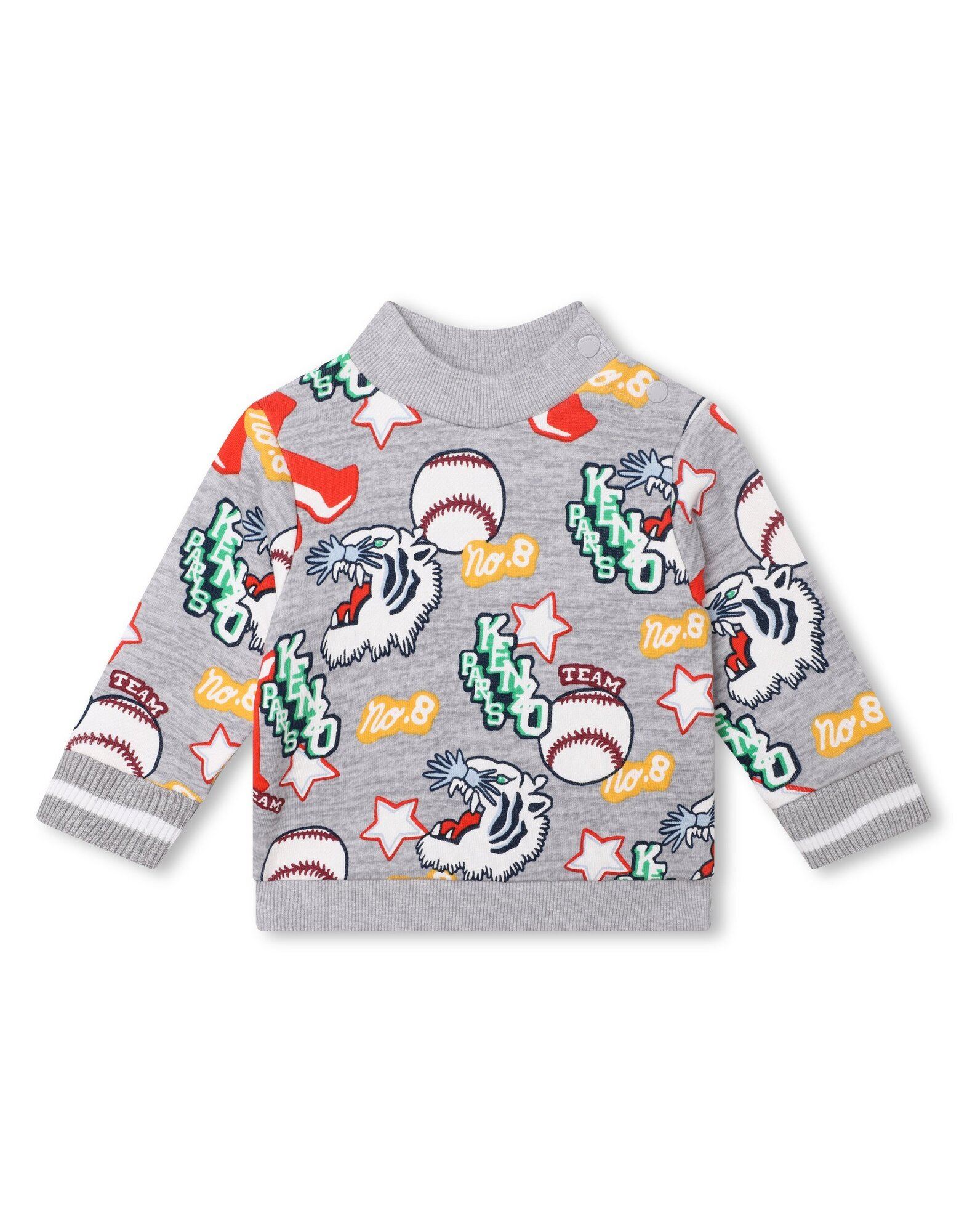 KENZO KIDS Sweatshirt Kinder Grau von KENZO KIDS