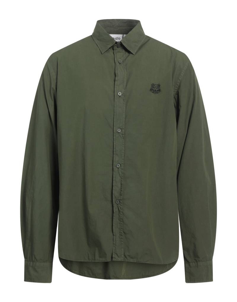 KENZO Hemd Herren Militärgrün von KENZO