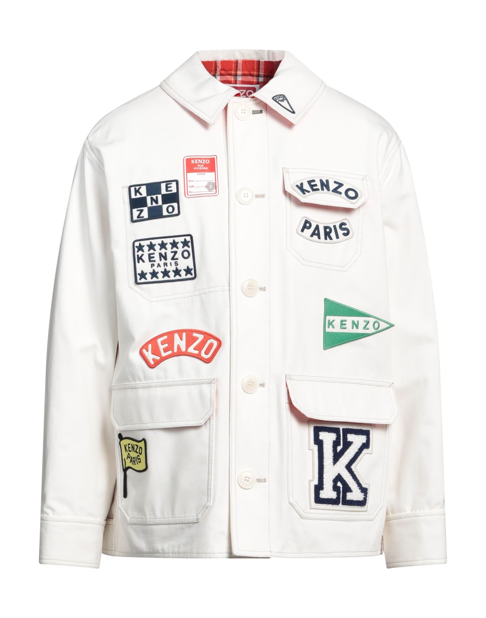 KENZO Jacke & Anorak Herren Off white von KENZO