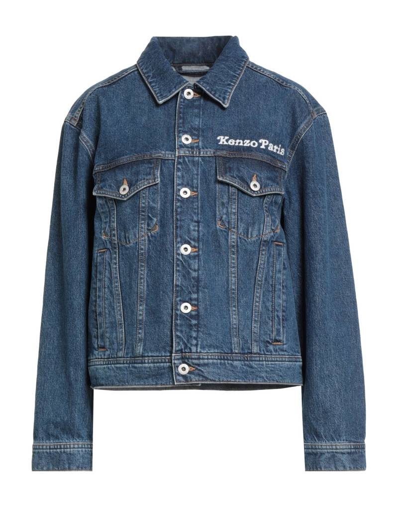 KENZO Jeansjacke/-mantel Damen Blau KENZO Jeansjacke/-mantel Damen Blau von KENZO