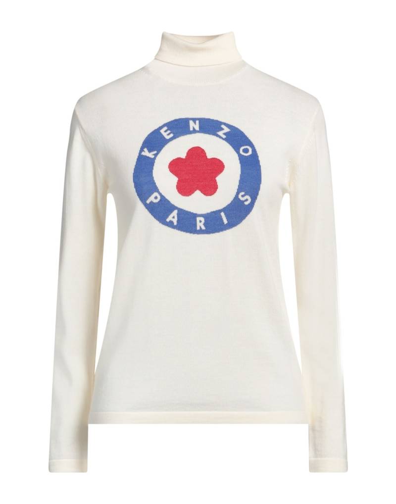 KENZO Rollkragenpullover Damen Elfenbein von KENZO