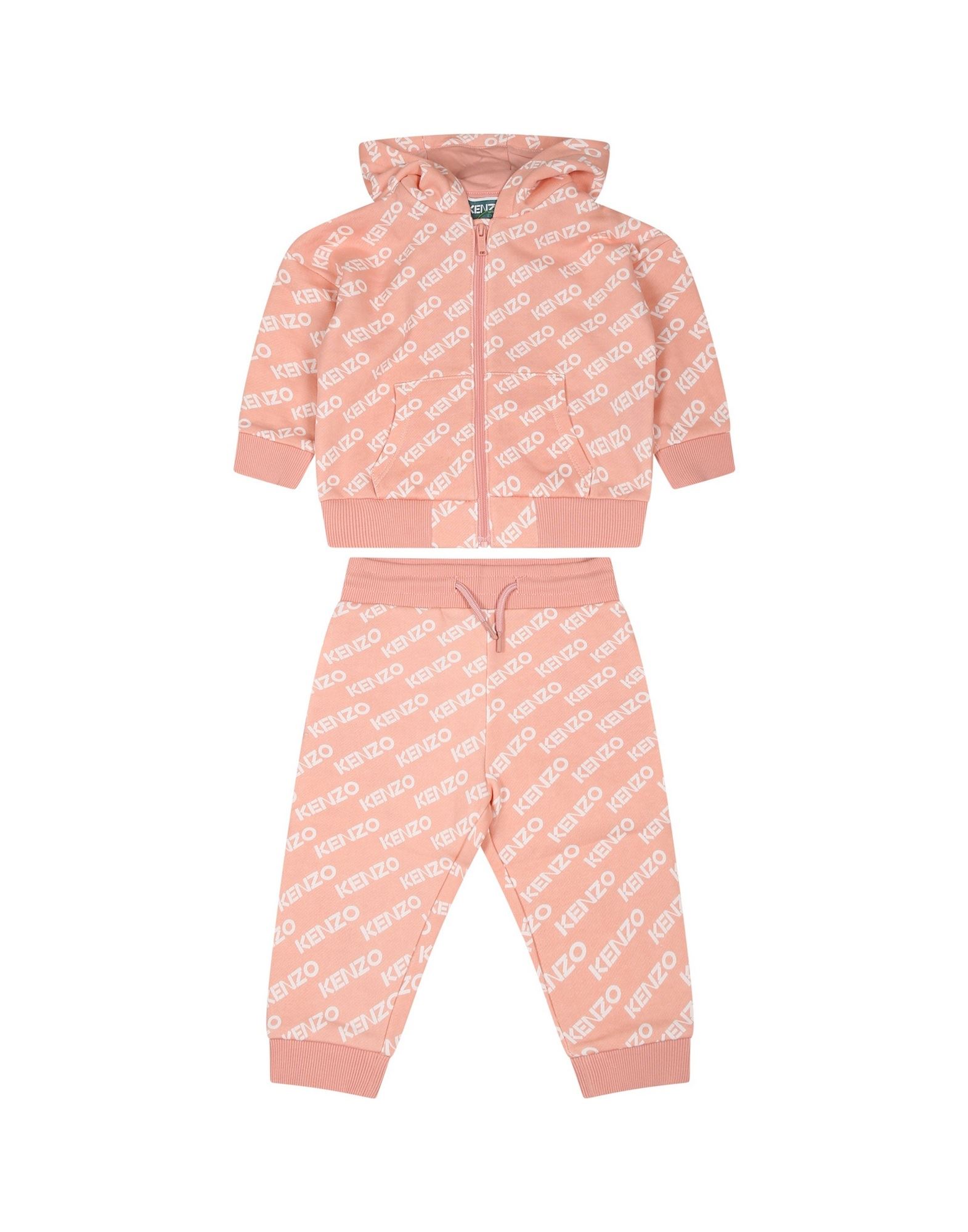 KENZO Sportanzug Kinder Rosa von KENZO