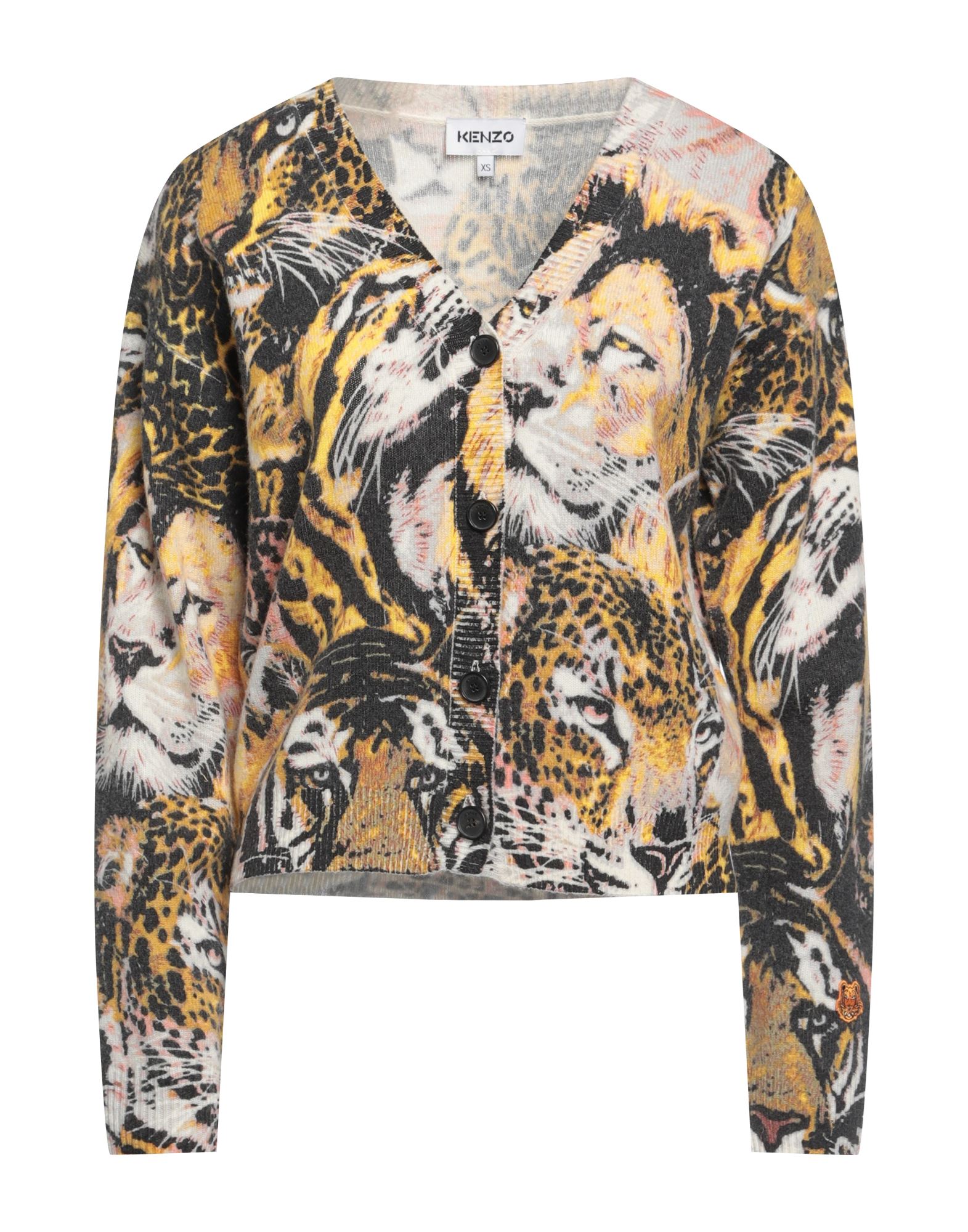 KENZO Strickjacke Damen Gelb von KENZO