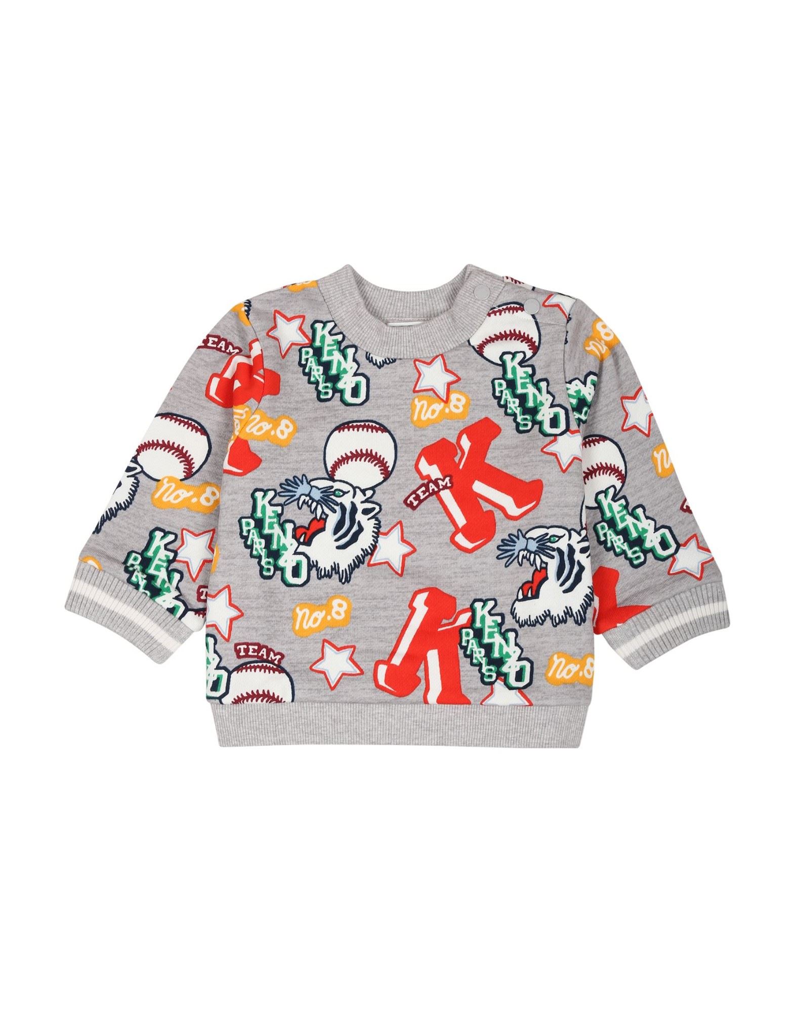 KENZO Sweatshirt Kinder Grau von KENZO