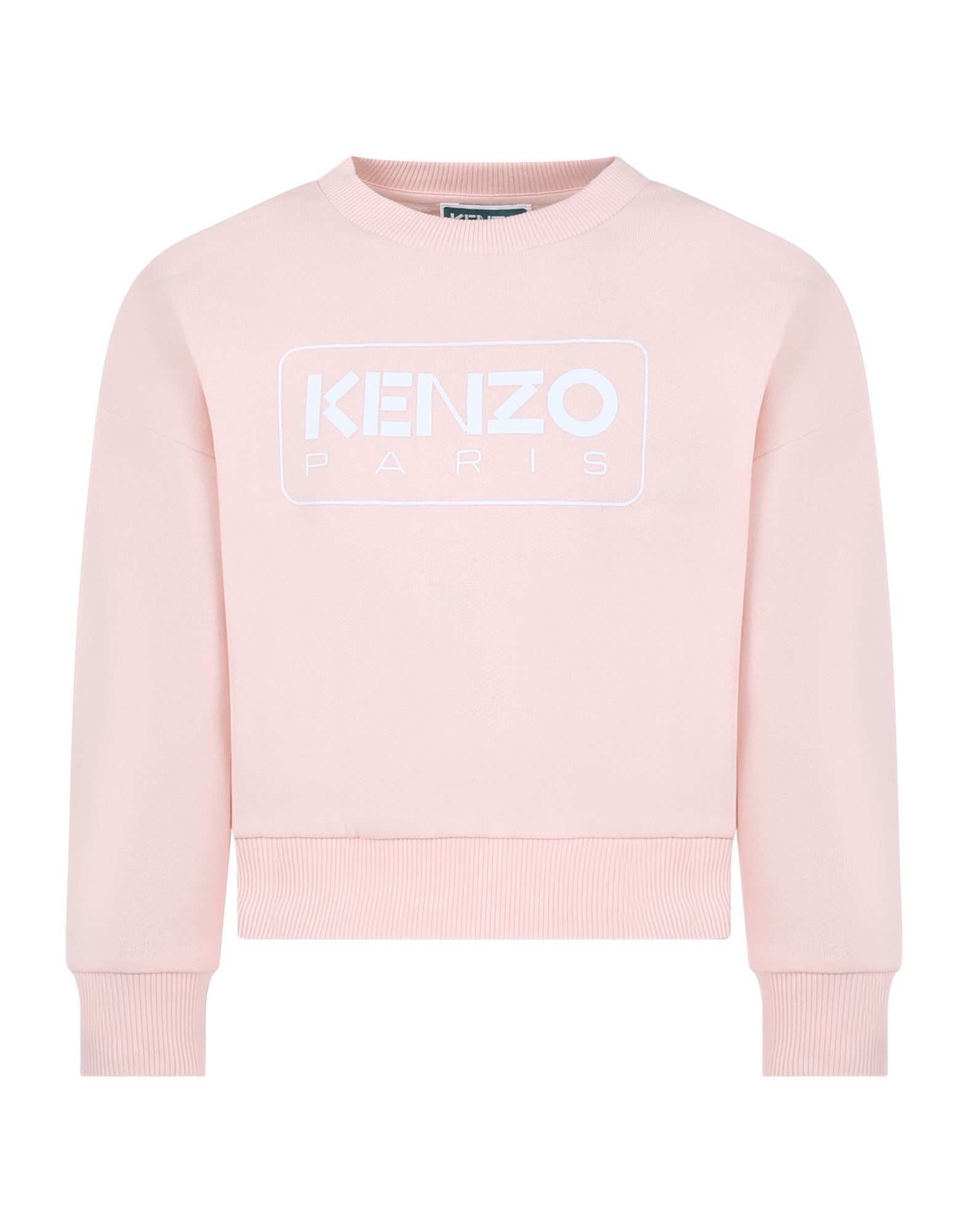 KENZO Sweatshirt Kinder Rosa von KENZO