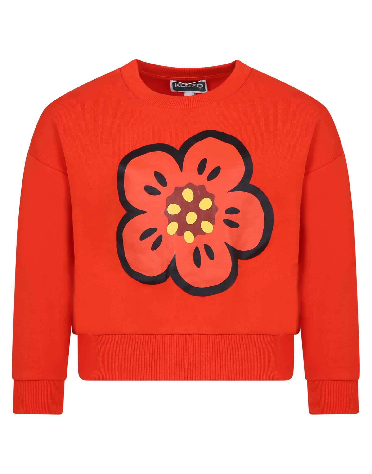 KENZO Sweatshirt Kinder Rot von KENZO