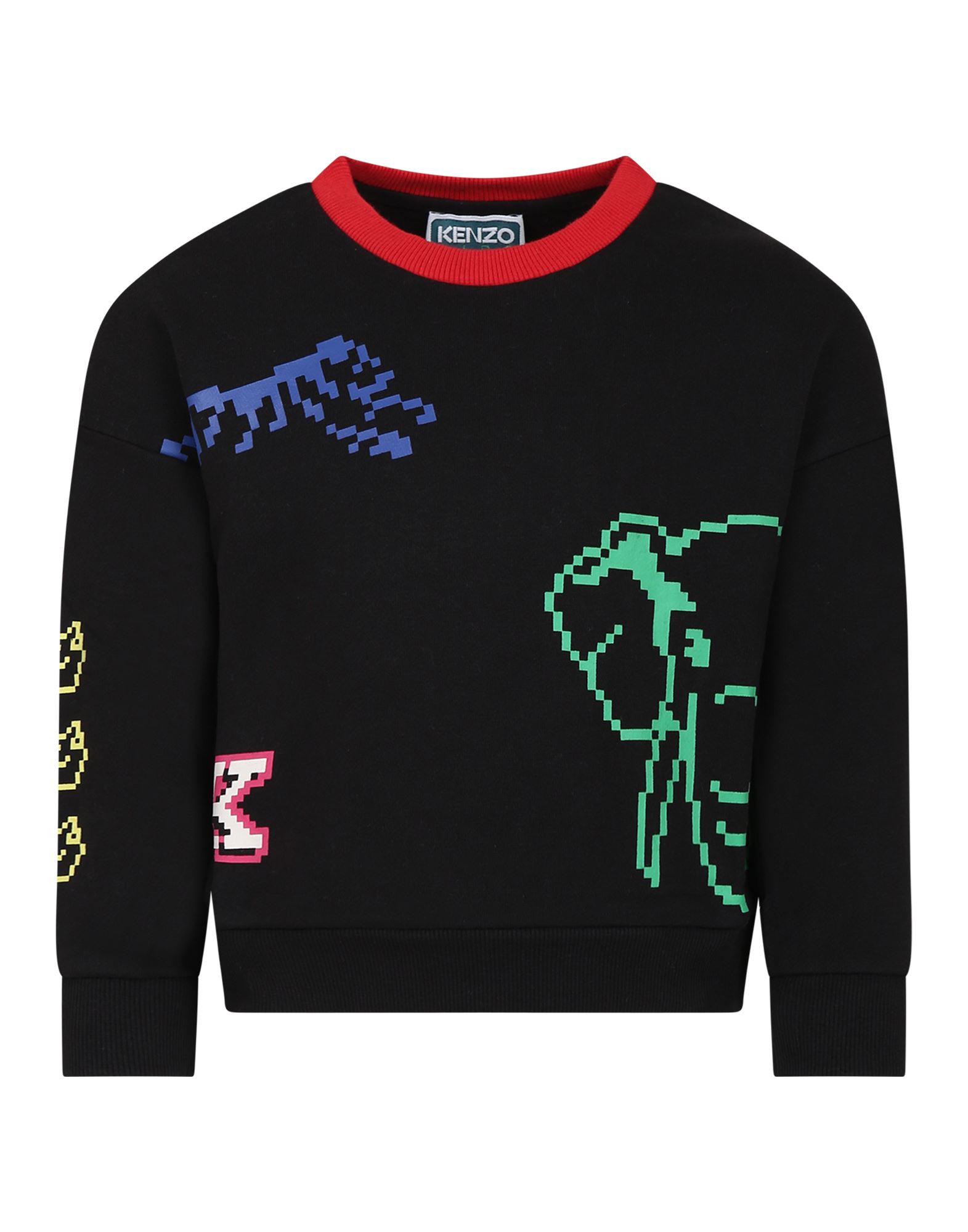 KENZO Sweatshirt Kinder Schwarz von KENZO