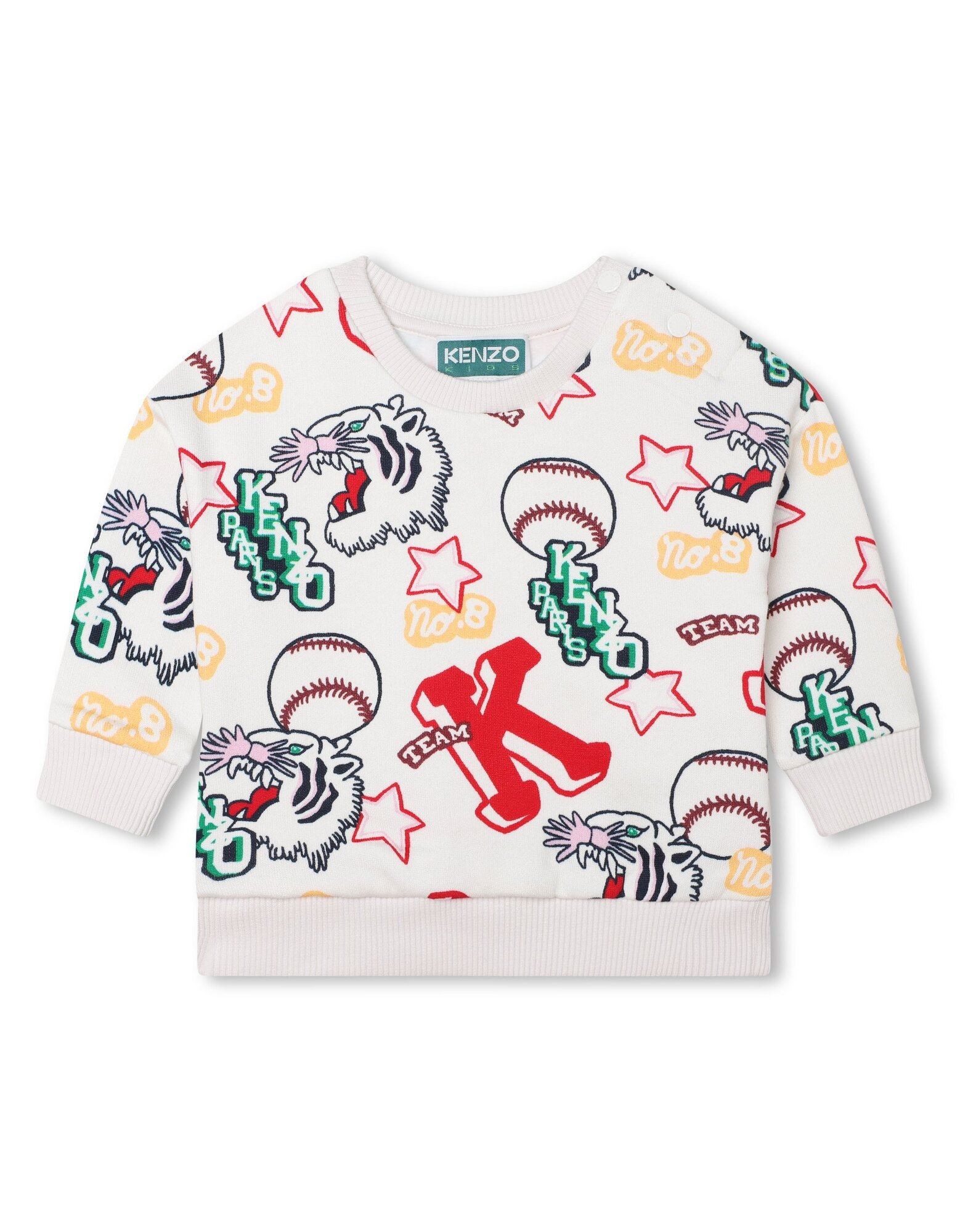 KENZO Sweatshirt Kinder Weiß von KENZO