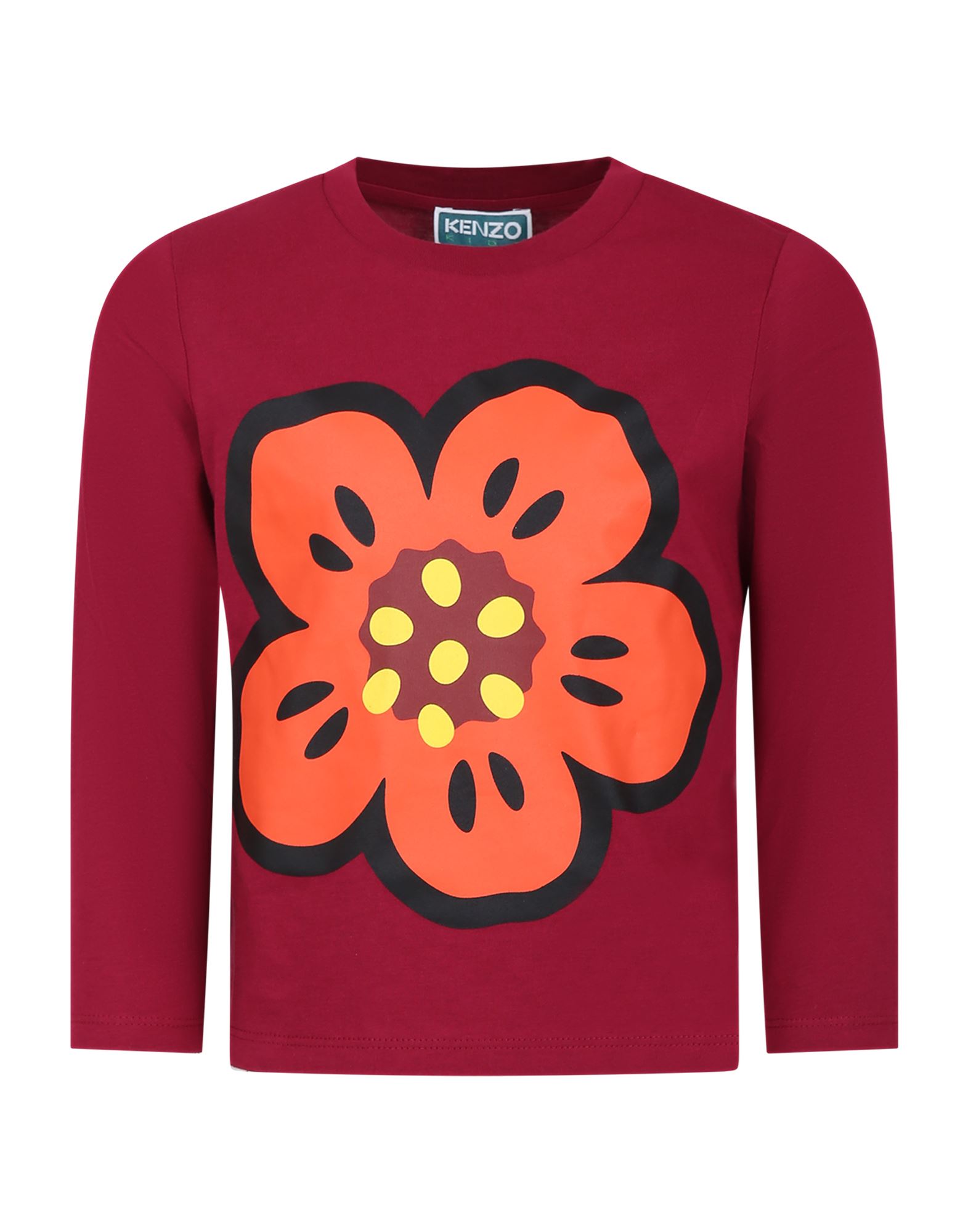 KENZO T-shirts Kinder Bordeaux von KENZO