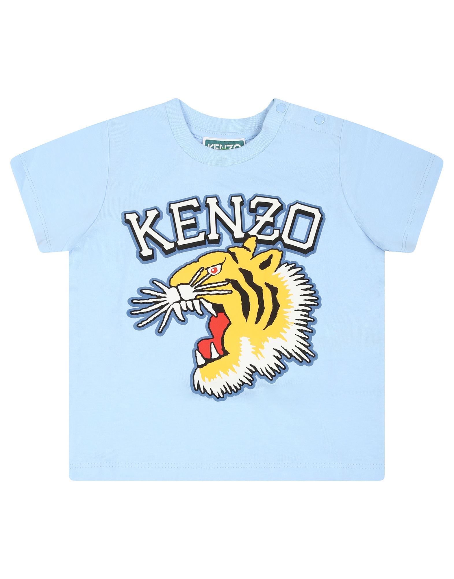 KENZO T-shirts Kinder Himmelblau von KENZO