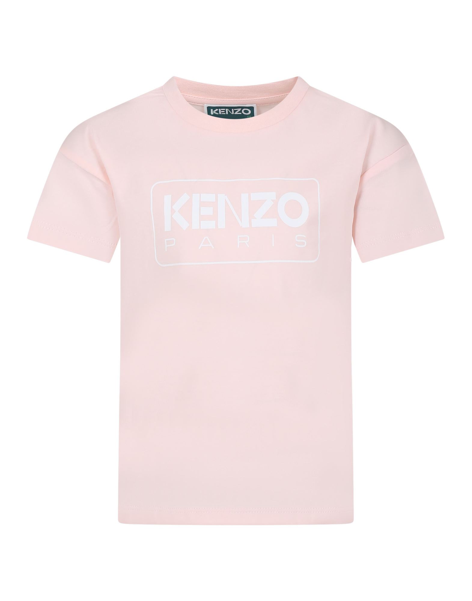 KENZO T-shirts Kinder Rosa von KENZO