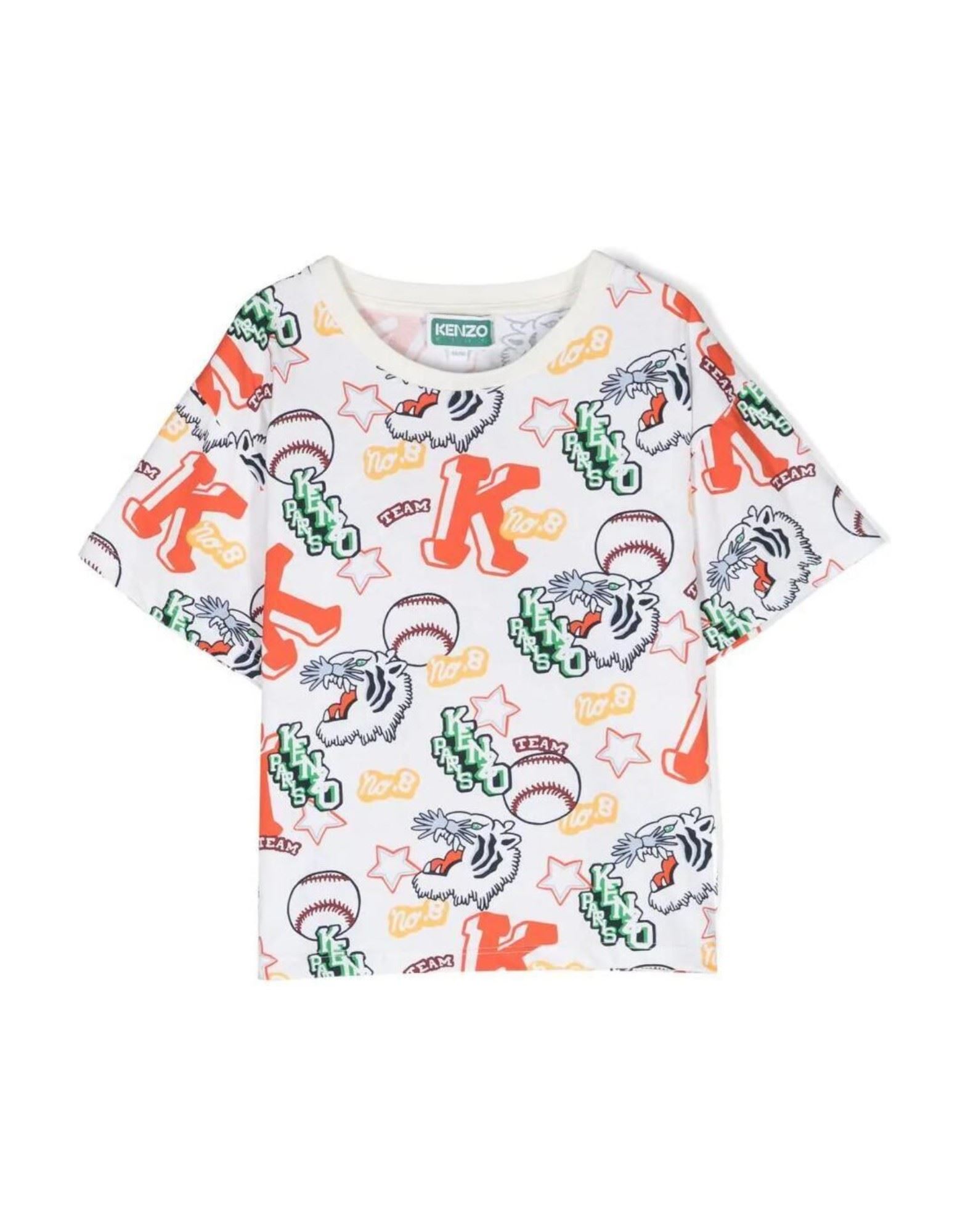 KENZO T-shirts Kinder Weiß von KENZO