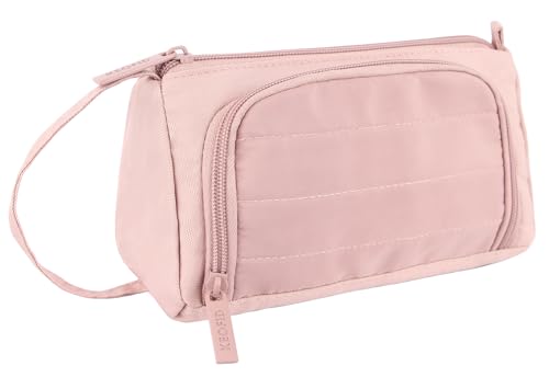 KEOFID Kleine süße Make-up-Tasche, Kosmetiktasche, Mini-Make-up-Tasche für Geldbörse, Reise-Kulturbeutel für Männer und Frauen, Mädchen, Pink, Kleine süße Make-up-Tasche, von KEOFID