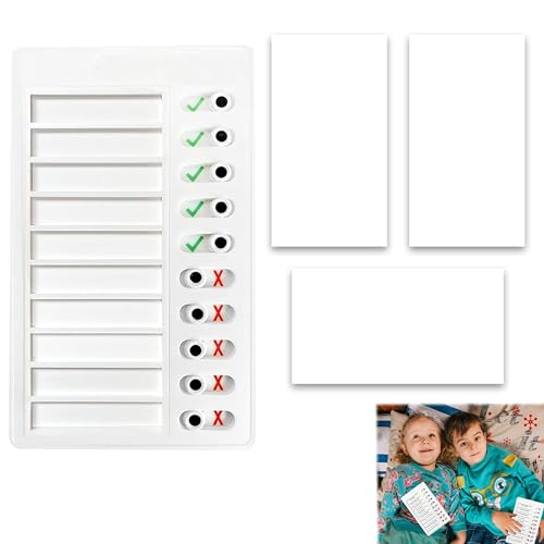 Checklist Boards To-do-liste-checklisten Tafel Memo Checkliste Tragbare Memoboards Chore Chart für Kinder Erwachsene RV Checkliste Erinnerung mit Austauschbaren Leeren Papieren von KEPYATI