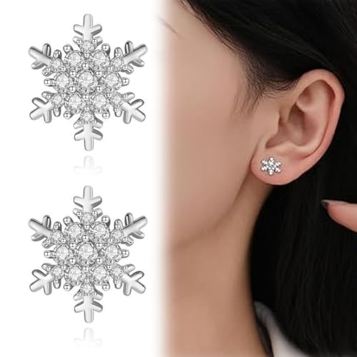 KEQAR 1 Paar Ohrringe Weihnachten Earring Set Christmas Decorations, Deko Weihnachten Ohrring Set Weihnachtsschmuck, Hängend Weihnachtsohrringe von KEQAR