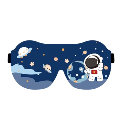 KEQAR 1 Stück 3D Schlafmaske Kinder, Weiche Schlafmaske mit Verstellbares Kopfband, Schlafmaske für Jungen und Mädchen, Ideal für Reisen, Nickerchen, Camping KEQAR 1 Stück 3D Schlafmaske Kinder, Weiche Schlafmaske mit Verstellbares Kopfband, Schlafmaske für Jungen und Mädchen, Ideal für Reisen, Nickerchen, Camping von KEQAR