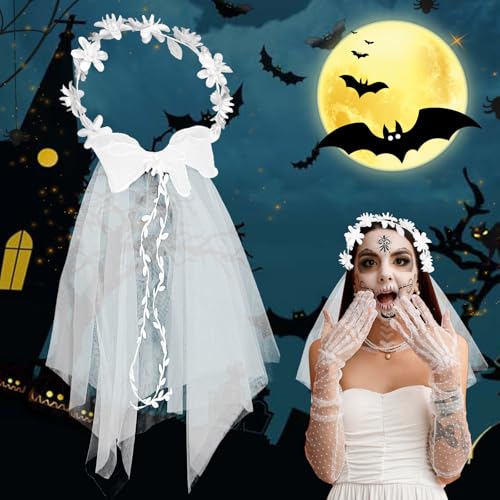 KERANEET Brautschleier Kinder Schleier Kinder Brautschleier Haarreif Kinders Blumenkranz Haare Kinders Haarreifen Kinders Haarschmuck Blumen für Prinzessinnen Blumenmädchen Brautjungfer KERANEET Brautschleier Kinder Schleier Kinder Brautschleier Haarreif Kinders Blumenkranz Haare Kinders Haarreifen Kinders Haarschmuck Blumen für Prinzessinnen Blumenmädchen Brautjungfer von KERANEET