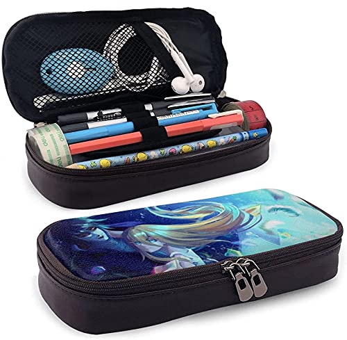 Isaac Zack Foster Federmappe aus Leder, große Kapazität, Stifteetui mit mehreren Schlitzen, Stifttasche für mittleres und hohes Leben, Büro, Erwachsene und Kinder Isaac Zack Foster Federmappe aus Leder, große Kapazität, Stifteetui mit mehreren Schlitzen, Stifttasche für mittleres und hohes Leben, Büro, Erwachsene und Kinder von KEROTA