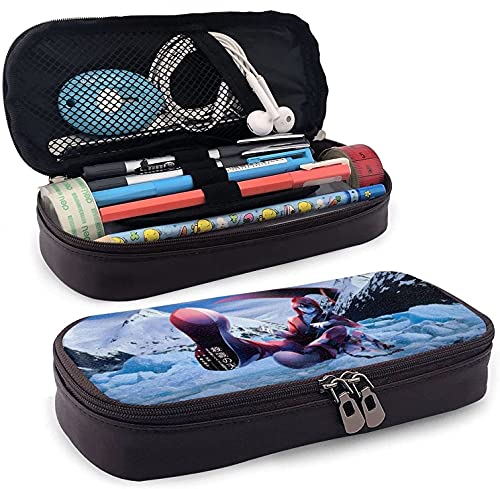 Isaac Zack Foster Federmappe aus Leder, große Kapazität, Stifteetui mit mehreren Schlitzen, Stifttasche für mittleres und hohes Leben, Büro, Erwachsene und Kinder Isaac Zack Foster Federmappe aus Leder, große Kapazität, Stifteetui mit mehreren Schlitzen, Stifttasche für mittleres und hohes Leben, Büro, Erwachsene und Kinder von KEROTA