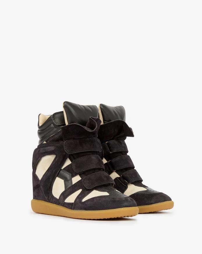 Authentic Isabel Marant Bekett Leather Wedge Sneakers - All Sizes Available von KERSTADF