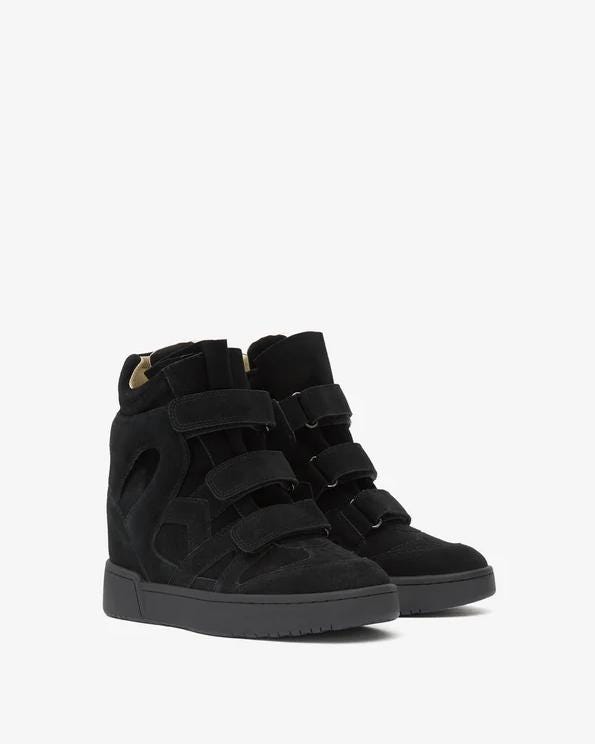 Authentic Isabel Marant Im3 High-Top Leather Wedge Sneakers | New in Box All Sizes Available von KERSTADF