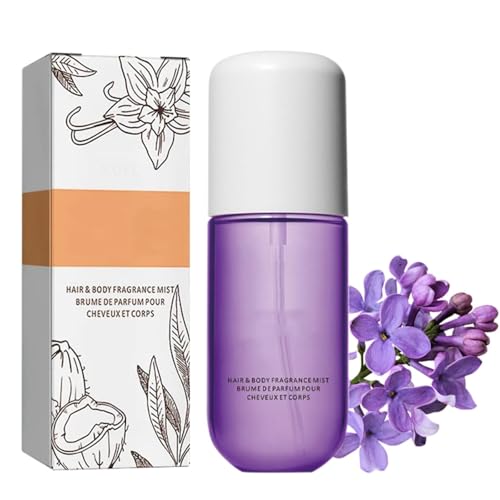 KESKPAMH Vanille-Kokos-Parfüm, langanhaltendes Vanille-Hautöl, Vanille-Körper- und Haarduftnebel, langanhaltender Vanille-Haut-Körpernebel von KESKPAMH