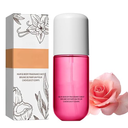 KESKPAMH Vanille-Kokos-Parfüm, langanhaltendes Vanille-Hautöl, Vanille-Körper- und Haarduftnebel, langanhaltender Vanille-Haut-Körpernebel von KESKPAMH