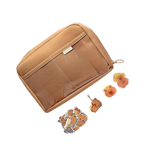 KESOTO Capybara Stifttasche, Organizer für Schreibwaren, Tragbare Federmappe für Kinder Und Jugendliche, Style E von KESOTO