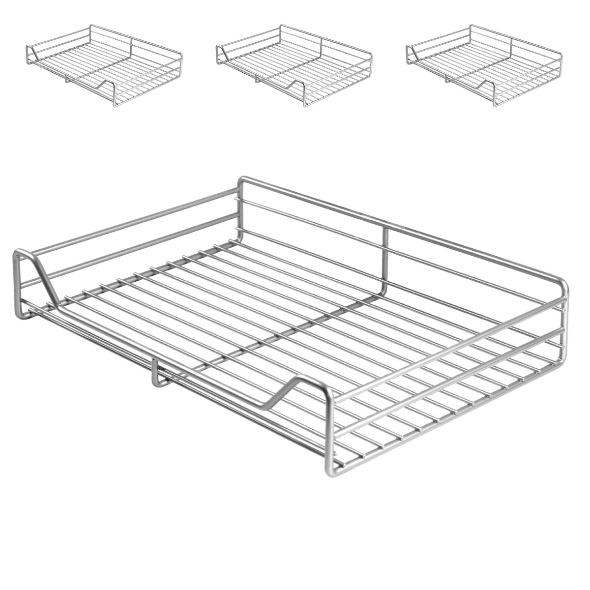 KESSEBÖHMER Korbset MagicCorner 90er 4 x Korb klein Aluminium 2221280102 KESSEBÖHMER Korbset MagicCorner 90er 4 x Korb klein Aluminium 2221280102 von KESSEBÖHMER