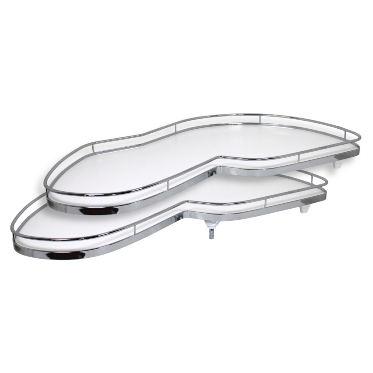 Kesseböhmer LeMans II Classic Eckschrank Schwenkauszug 45 cm rechts Weiß Chrom Kesseböhmer LeMans II Classic Eckschrank Schwenkauszug 45 cm rechts Weiß Chrom von KESSEBÖHMER