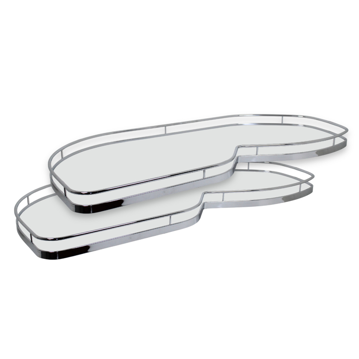Kesseböhmer LeMans II Classic Eckschrank Schwenkauszug 60 cm links Weiß Chrom Kesseböhmer LeMans II Classic Eckschrank Schwenkauszug 60 cm links Weiß Chrom von KESSEBÖHMER