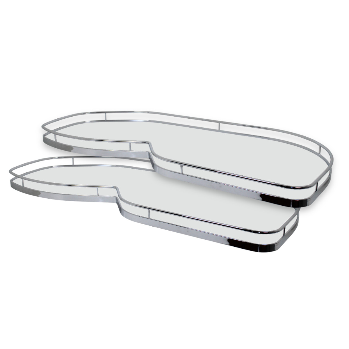Kesseböhmer LeMans II Classic Eckschrank Schwenkauszug 60 cm rechts Weiß Chrom Kesseböhmer LeMans II Classic Eckschrank Schwenkauszug 60 cm rechts Weiß Chrom von KESSEBÖHMER