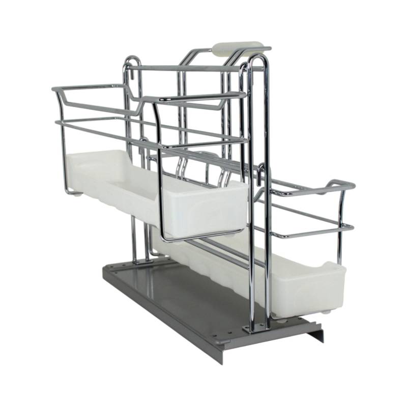 Kesseböhmer Putzmittelauszug Portero Set mit 2 Einhängekörben in Chrome Plate Kesseböhmer Putzmittelauszug Portero Set mit 2 Einhängekörben in Chrome Plate von KESSEBÖHMER