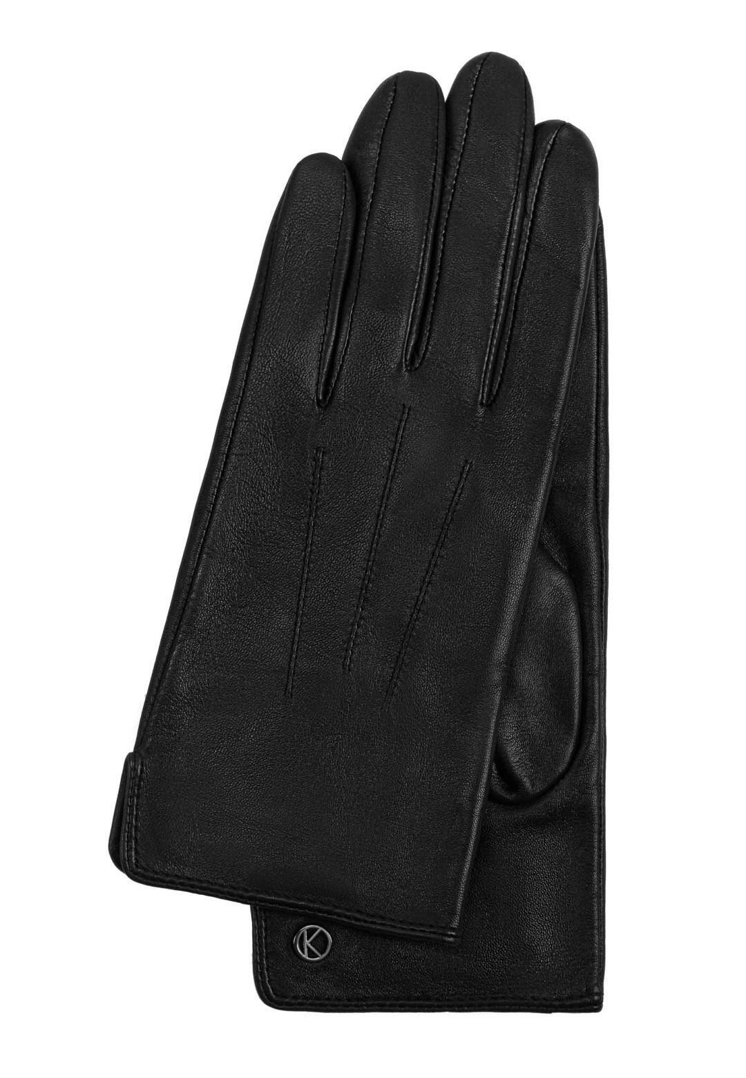 KESSLER - Classic Damen Handschuh Carla Black Schwarz - Gr. - 7 1/2 von KESSLER