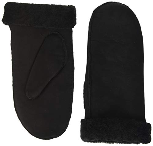 KESSLER Damen Grit Fäustlinge, 001 Black, 7 von KESSLER