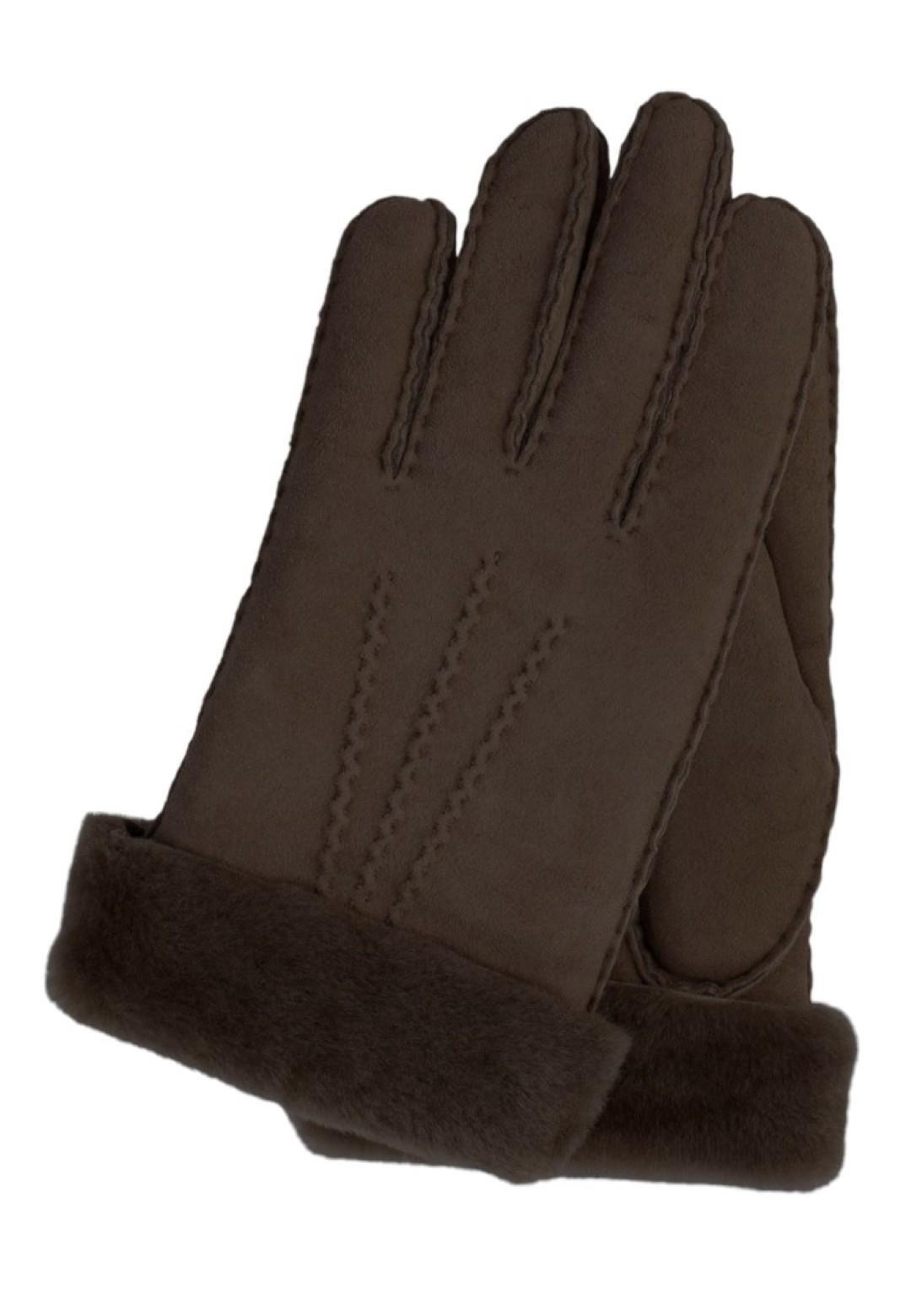 KESSLER - Damen Handschuh Ilvy Dark Brown Dunkelbraun von KESSLER