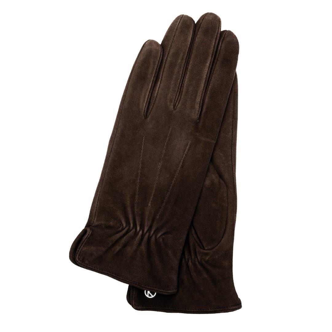 KESSLER - Damen Handschuh Luna Warm Dark Brown Dunkelbraun - Gr. - 7 von KESSLER