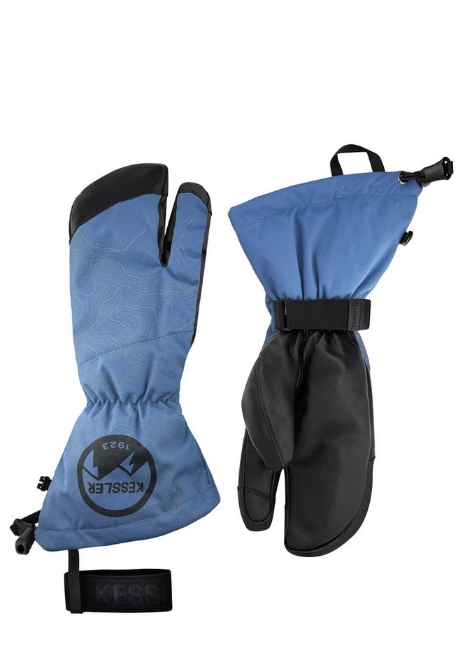 KESSLER Lederhandschuhe CANMORE (Paar, 1-St., Handschuhe) waterproof eVent® BIO membrane, PRIMALOFT® Gold insulation von KESSLER