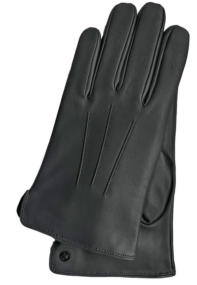 KESSLER Lederhandschuhe CARL (Paar, 1-St., Handschuhe) Leather Working Group zertifiziertes Lammleder, 100% Kaschmirfutter von KESSLER