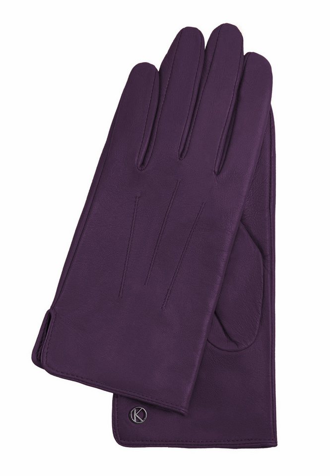KESSLER Lederhandschuhe CARLA (Paar, 1-St., Handschuhe) Leather Working Group zertifiziertes Leder, REPREVE® Fleecefutter von KESSLER