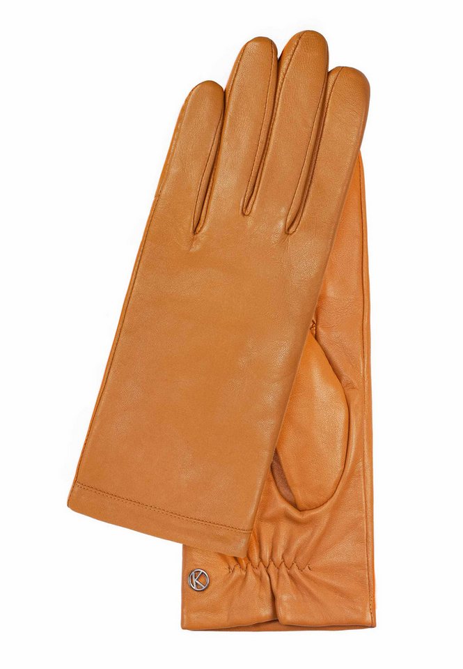 KESSLER Lederhandschuhe CHELSEA (Paar, 1-St., Handschuhe) Leather Working Group zertifiziertes Leder, kuscheliges Strickfutter von KESSLER